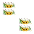 thumbnail image 4 of Pegatinas de pared Billuyoard 2 piezas de flores decoración extraíble para el hogar murales de fondo de TV de plantas Tipo 1 2Conjunto, 4 of 6