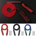 thumbnail image 1 of Bold Skipping Rope Anti-tangle Comfortable Grip Sturdy Thickened Anti-wear Exercise ABS Jump Rope with Load Bearing Block Competition Supply, 1 of 7