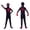 Black, variant on Halloween Costumes for Men, Adult Spiderlike Cosplay Costume Jumpsuit, 3D Print Full Body Superhero Bodysuit with Mask Lycra Spandex Suit Zentai Outfit for Comic Con, Black, 100
