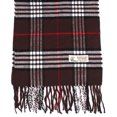 thumbnail image 2 of TZ Promise Women Men Brown Plaid Scarves Classic Warm Soft with Fringes for Winter, 2 of 2