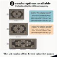 thumbnail image 3 of Floor Rugs Sets 3 Piece with Runner, Farmhouse Kitchen Rugs and Mats Non Skid Washable Runner Rug for Kitchen Sink Laundry, 3 of 12