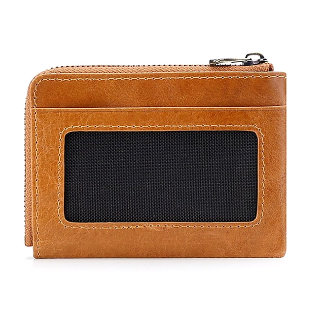 Coofit Coin Pouch Solid Color Card Wallet Organizer Clutch Wallet Purse