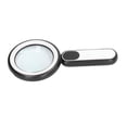 thumbnail image 3 of Usb Handheld Magnifying Glass 20X Optical Magnifier with 21 LED Lights USB Charging Touch Switch, 3 of 7