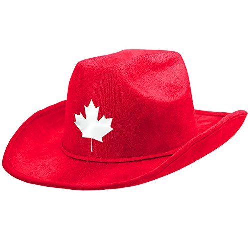 Amscan 250809 Canada Day Cowboy Hat, 5 