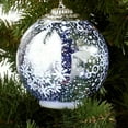 thumbnail image 3 of Illuminated 4" Snowflake Ornament by Valerie in Silver, 3 of 5