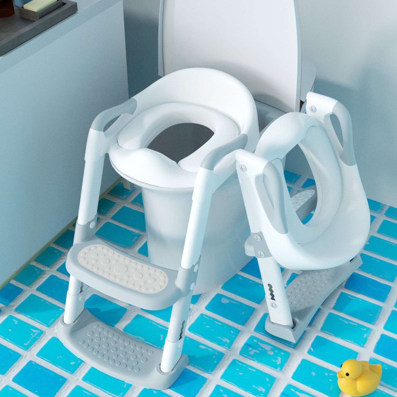 XJDPotty Training Seat with Step Stool Ladder,SKYROKU Potty Training