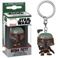 thumbnail image 3 of Llavero 15 estilos PRINCESA LEIA BOBA FETT el mandaloriano YODA llavero juguetes vinilo figura bolsillo, 3 of 4