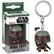 thumbnail image 3 of Llavero 15 estilos PRINCESA LEIA BOBA FETT el mandaloriano YODA llavero juguetes vinilo figura bolsillo, 3 of 4
