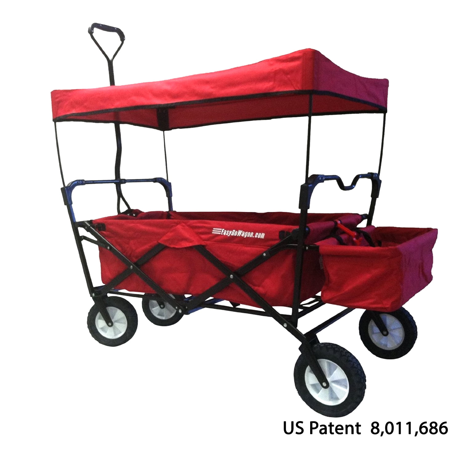 EasyGo Wagon Pull Along Wagon with Canopy