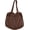 Coffee, variant on Corduroy Tote Handbags for Women Men Canvas Shoulder Bag Casual Hobo Work Bag Soft Purse Winter Autumn
