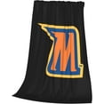 thumbnail image 3 of Morgan State University Logo Blanket Large Luxury Fleece Soft Anti-Static Anti-Pilling Flannel Bed Blanket, 3 of 6