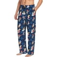 thumbnail image 5 of Cauagu Winter old man Playtime Mens Pajama Pants Sleep & Lounge Pants,PJ Bottoms with Pockets-Small, 5 of 7
