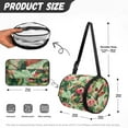 thumbnail image 7 of ZIATUBLE Hummingbird Floral Dispenser Tissue Holder Round Paper Towel Storage Bag with Smooth Zipper Paper Dust Cover Case Stain Resistant Paper Towel Storage Container Home Decor, 7 of 7