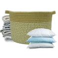 thumbnail image 1 of Planterist Cesta Organizadora Mediana Tejida – Algodón Lavable, Plegable y Portable – Multiusos 30x18.5 cm para Almacenaje, Decoración y Ropa Sucia (Navojoa), 1 of 9