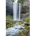 thumbnail image 2 of Hellmann, Stan 11x14 Gold Ornate Wood Framed with Double Matting Museum Art Print Titled - Tamanawas Falls II, 2 of 4