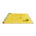 thumbnail image 2 of Ahgly Company Machine Washable Indoor Rectangle Abstract Yellow Modern Area Rugs, 5' x 8', 2 of 4