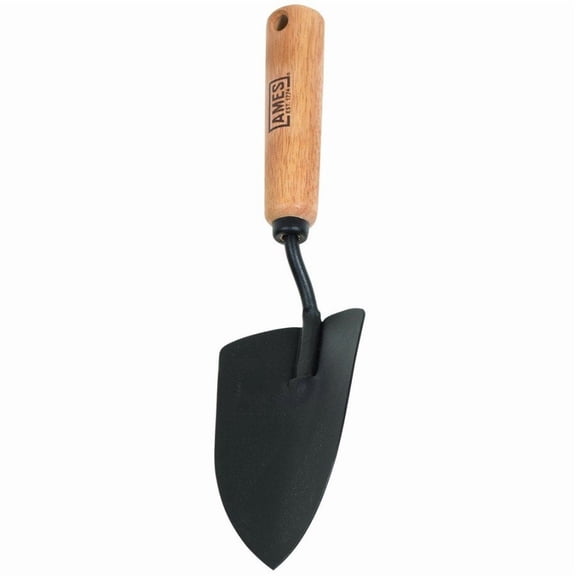 AMES 2446100 Tempered Steel Hand Trowel with Wood Handle, 13-Inch