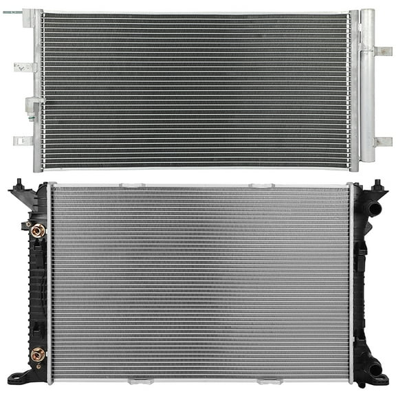 cciyu Aluminum Radiator Replacement 2000-2005,2006 for Toyota for Tundra2320,2830, CU2320, 1641007090, TO3010186