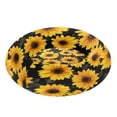 thumbnail image 2 of Iauyy Pet Couch Donut Cat Bed for Indoor Cats/Small Dogs Washable & Machine with Non-slip Bottom Calming Cat Furniture, Sunflower (S), 2 of 8