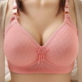 thumbnail image 3 of Women's Front Side Buckle Lace Bra - Wireless, Adjustable, Yoga/Sleep Wear, 3 of 3