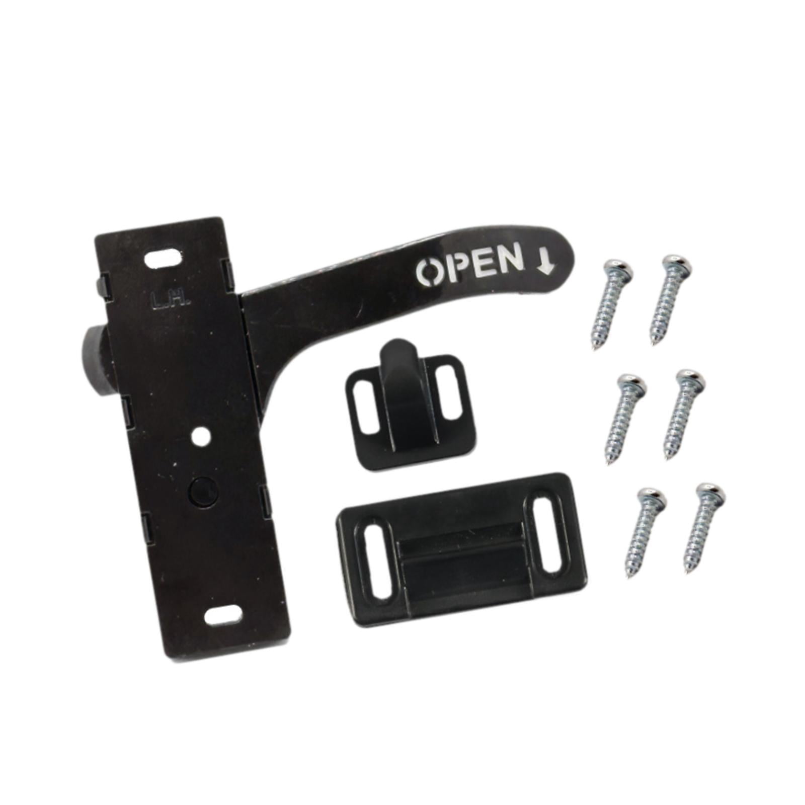Wzmzjy Car Screen Door Latch Set Heavy Duty Easy Installation RV Accessories for Inside Left handle