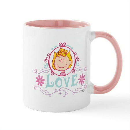 CafePress - Peanuts Sally Brown Love - 11 oz Ceramic Mug - Novelty Coffee Tea Cup