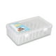 thumbnail image 2 of Caja de hilo de coser Advancent 42 carretes organizador a prueba de polvo rosa azul transparente, 2 of 6