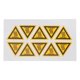 thumbnail image 1 of Caution High Temperature Sticker for Warning 10Pcs Equipment Warning Labels, 1 of 5