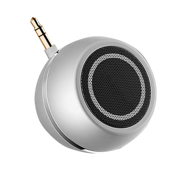 Mini Portable Speaker, 3W Speaker Line-in Speaker Built in 350mAh with 5mm Audio Interface, Plug And Play -