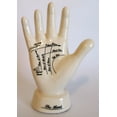 thumbnail image 1 of Large Ceramic Palmistry Hand Bank, 1 of 6