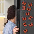 thumbnail image 3 of 10 Pcs/Set Butterfly Refrigerator Magnets 3D Realistic Butterfly Strong Magnet Anti-slip Firdge, 3 of 4