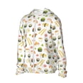 thumbnail image 3 of Goofa Sushi and Rolls Printed Women's UPF 50+ Sun Protection Hoodie Jacket Lightweight Long Sleeve Sun Shirt for Women with Pocket Hiking Outdoor-3X-Large, 3 of 9