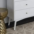 thumbnail image 5 of angelo:HOME 52" Mid-Century TV Console - White, 5 of 9