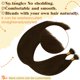 thumbnail image 4 of Extensiones de pelo Nano Ring Ugeat Chocolate Brown 40 cm 50 g, 4 of 9