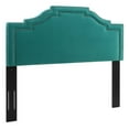 thumbnail image 2 of Modway Lucia King/California King Performance Velvet Headboard in Teal, 2 of 10