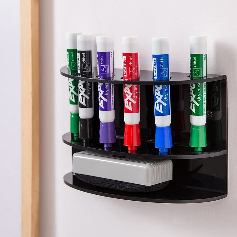 Keebor Basic Low Odor Dry Erase Markers Chisel Tip Black Whiteboard Markers, 72