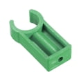thumbnail image 4 of Unique Bargains PVC Pinces Clips, 20 Pack pour 20mm (3/4 ') Support de Cintre de Tuyau, Vert, 4 of 5