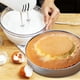 thumbnail image 2 of 2 moldes redondos para pasteles, de acero inoxidable, para pasta, utensilios de cocina para hornear., 2 of 8