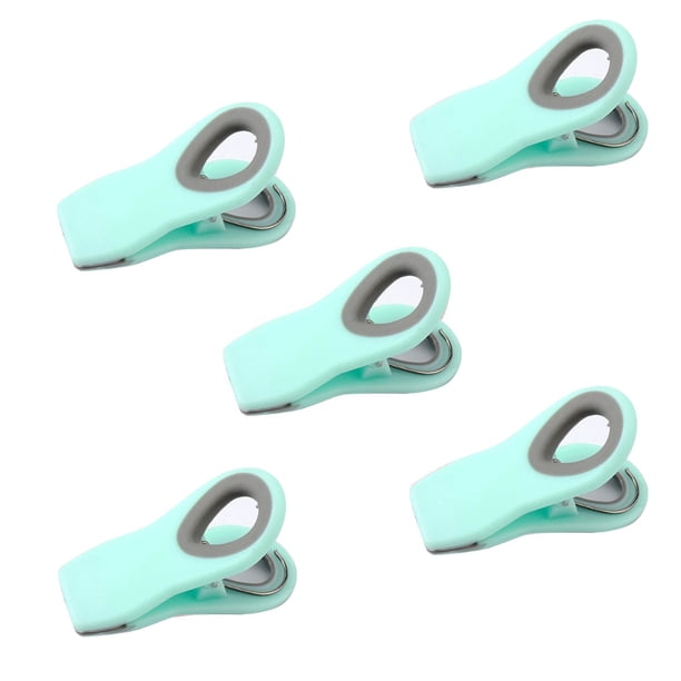 Ganfancp 5Pcs Chip Bag Clips-Kitchen Clips Magnetic Chip Clips For Bags Food Bag Clips With Airtight Ofertas Del Día Liquidación Clip 5X