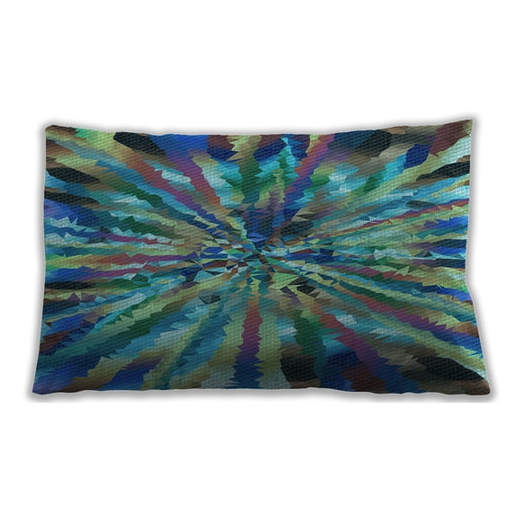 Ahgly Company Indoor Rectangular Contemporary Lumbar Throw Pillow, 13 inch by 19 inch