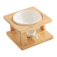 thumbnail image 3 of Candelabro Quemador de Aceite Esencial perfecl Soporte de Madera Decoración de Mesa 180 ml, 3 of 8
