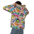 thumbnail image 5 of Rugrats Men's Hoodie With Color Drawstrings Sweatshirt Hooded Pullover Print Winter Coat Jacket X-Large, 5 of 9