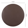 thumbnail image 4 of Unique Bargains Set of 6 Faux Leather Placemats Coffee, 4 of 7