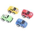 thumbnail image 4 of Pequeños Coches De Dibujos Animados Que Se Retraen Coloridos Alta Dureza Desarrollo De La Imaginación Coches De Juguete Portátiles De 4 Piezas Para Niños Pequeños ANGGREK Otros, 4 of 7