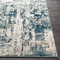 thumbnail image 4 of Mark&Day Area Rugs, 7x9 Martigues Modern Abstract Marble Denim Area Rug, Blue Grey Marble Swirl Carpet for Living Room, Bedroom or Kitchen (6'7" x 9'6"), 4 of 7