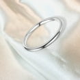 thumbnail image 6 of Clearance!2mm Sterling High Polished Dome Resistant Comfort Wedding Ring Size 9, 6 of 6