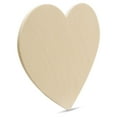 thumbnail image 2 of Wooden Heart Cutouts for Crafts 16 inch, 1/4 inch Thick, Pack of 50 Unfinished Heart Shaped Wooden Cutouts, by Woodpeckers, 2 of 8