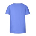 thumbnail image 5 of WAIIMAK Womens Tops Short-Sleeved Round Neck T-Shirt Cute Printed Tees Spring/Summer Basic Blouse, 5 of 5