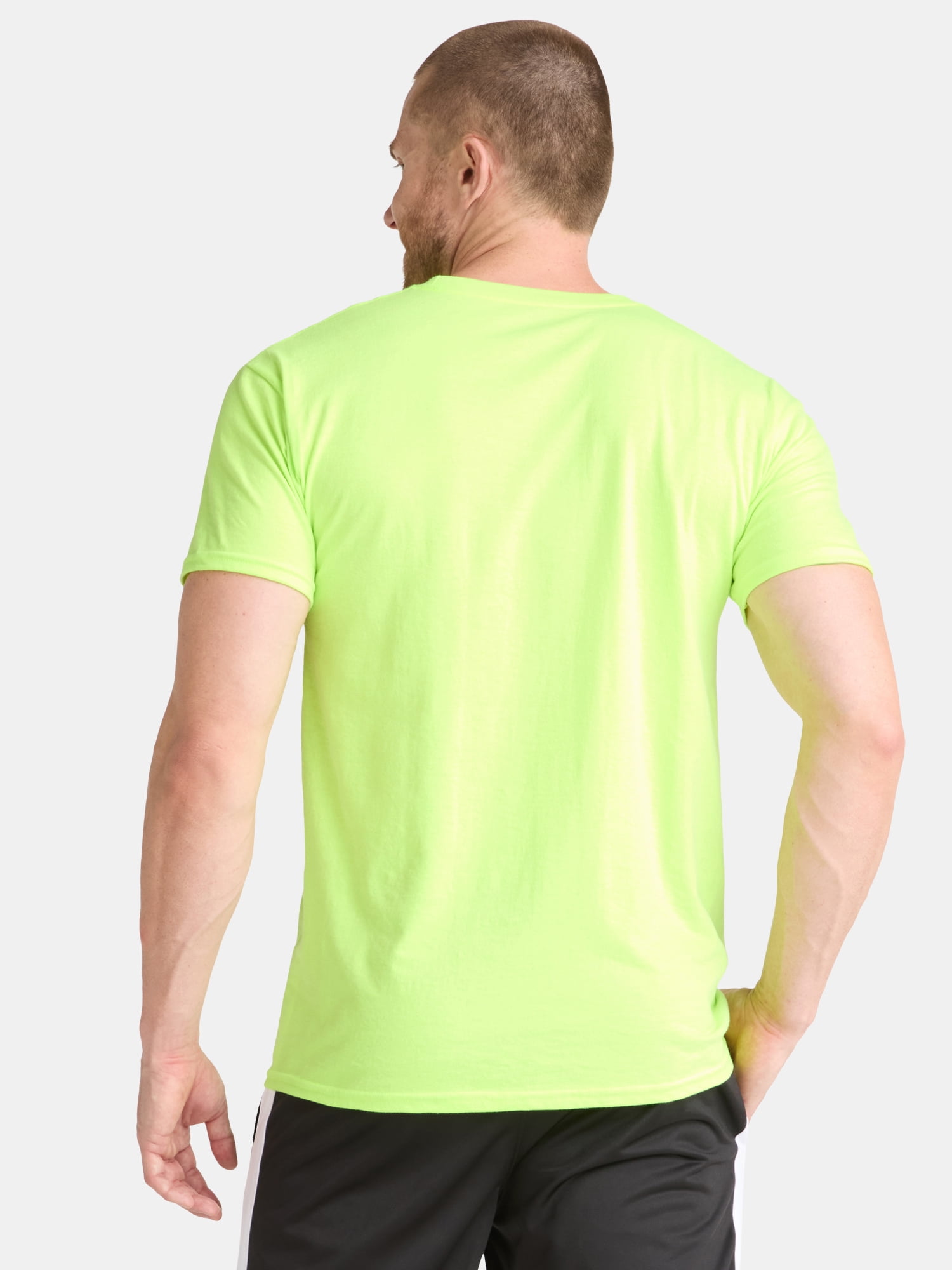 Athletic Works Men's and Big Men's Cotton Active Tee, Sizes XS-5XL and Tall Sizes