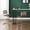 Green-2PCS, variant on ONEVOG Modern Rattan Counter Height Bar Stools Set of 2, 25.6 Inch Upholstered Faux Leather Bar Chairs with Back, Green